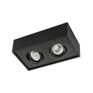 sg CUBE LUX 2X SVART 2700K