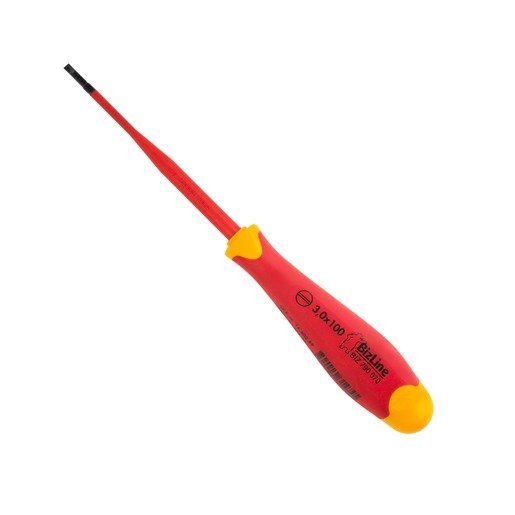 Skruvmejsel SLIM spår 3x100mm - Butikel.se