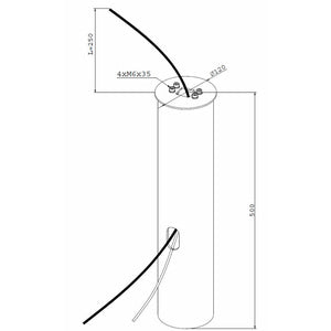 Adapter betongfundament 1909